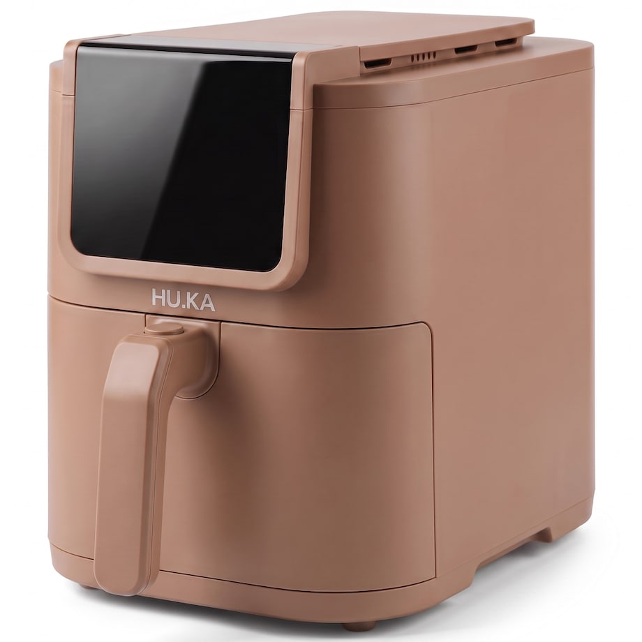 Frytkownica beztłuszczowa Air Fryer 5 L 1500 W HU.KA CrunchUp - Warm Clay