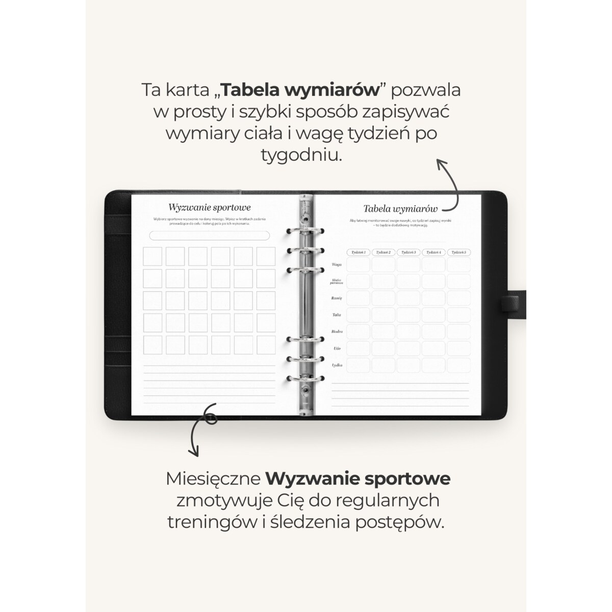 Wkład – Planner Sportowy