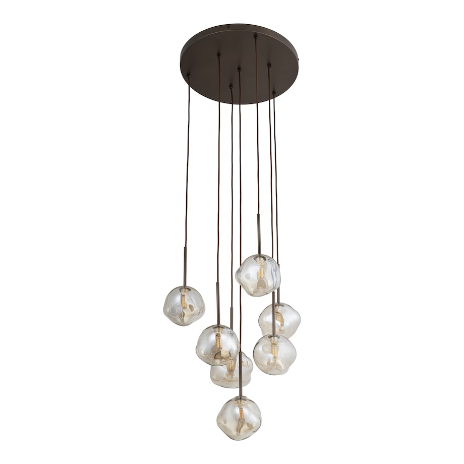 Lampa wisząca TK Lighting LAVA BROWN 11328 brązowa, nowoczesna дизайнерская
