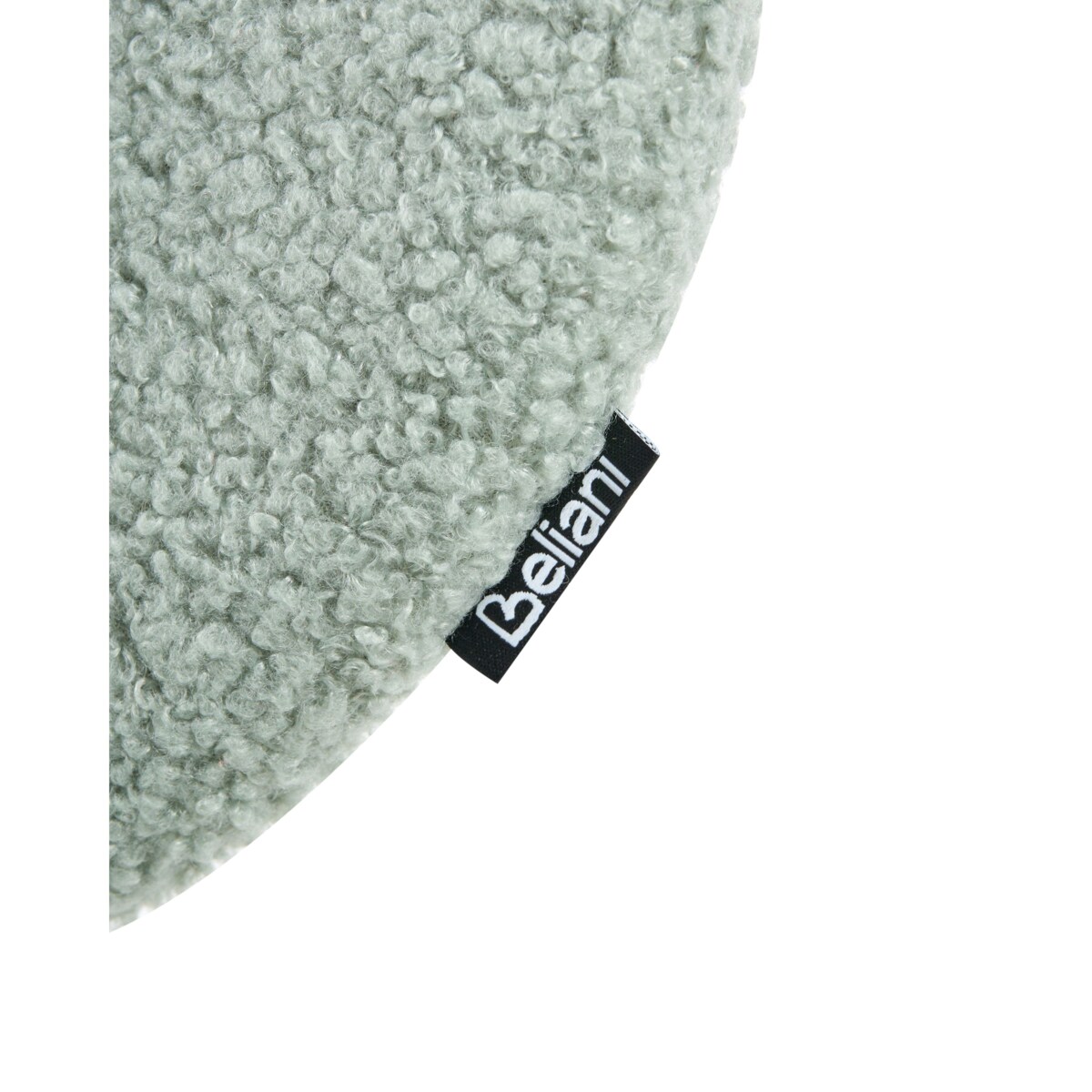 Zestaw 2 krzeseł do jadalni LUANA Boucle Jasnozielony