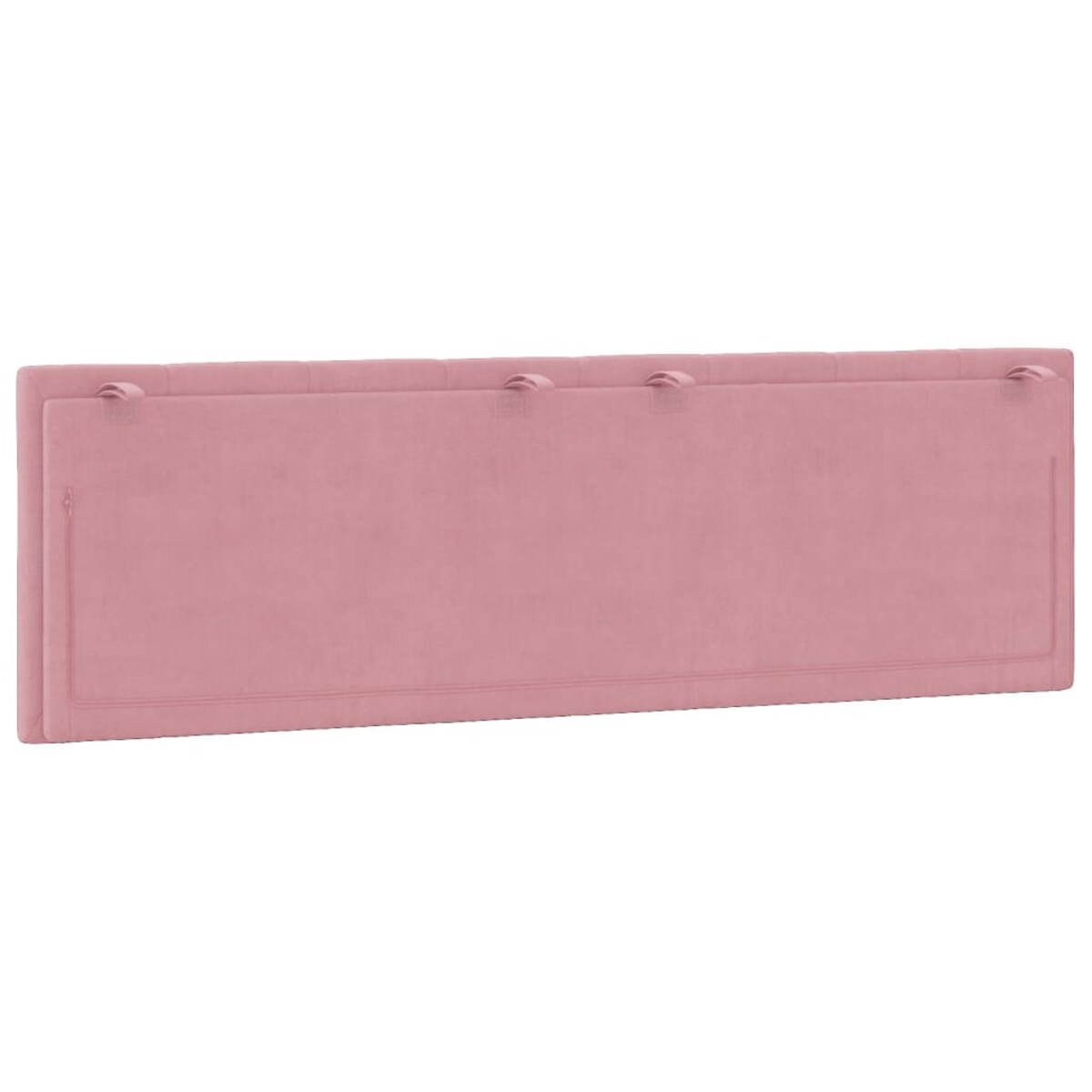 vidaXL Poduszka na wezgłowie, Hanko, różowa, 160 cm, aksamitna