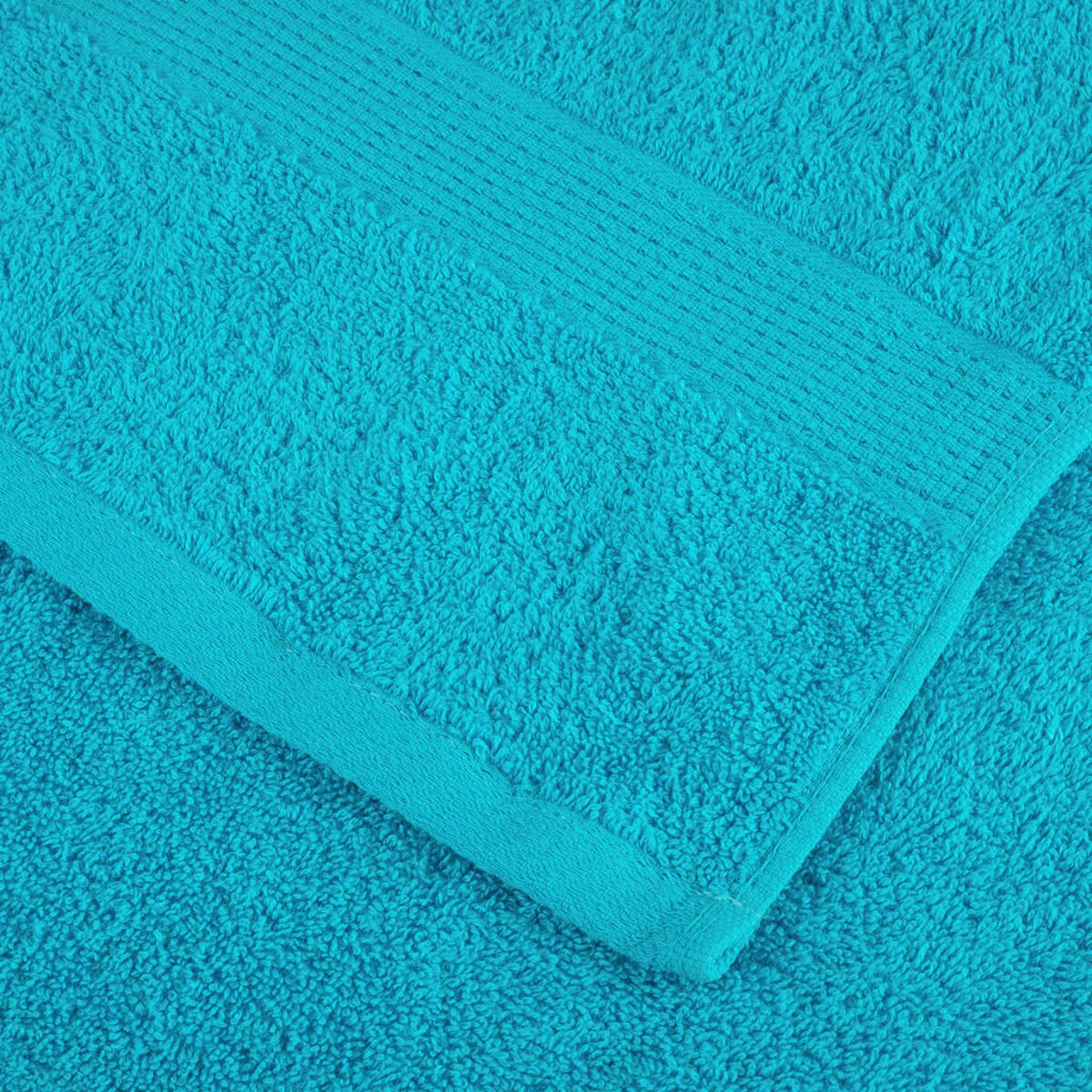 vidaXL Ręczniki premium SOLUND 2 szt., turkusowe, 80x200 cm, 600 g/cm²