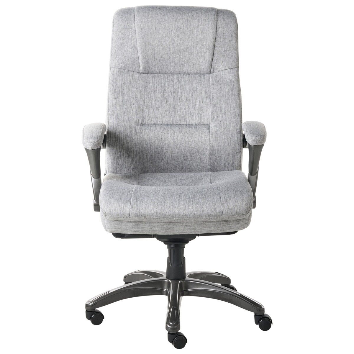 Krzesło dyrektorskie Obrotowy MAGNUS Len Szary