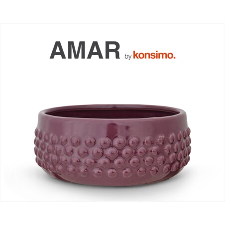 Konsimo AMAR Misa dekoracyjna, fioletowy