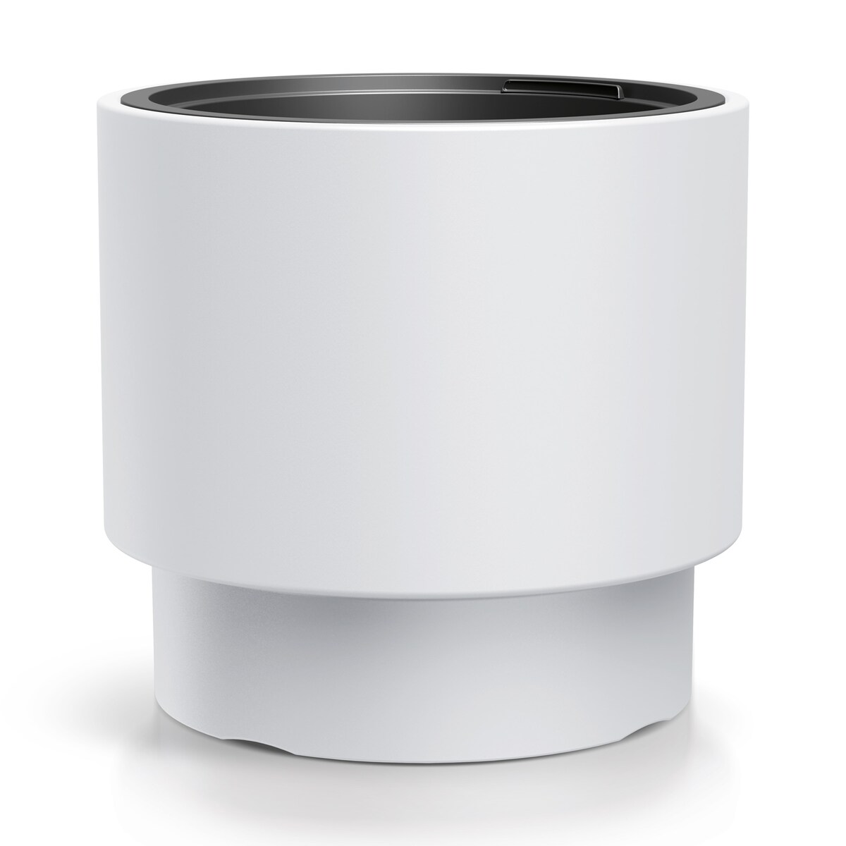 Doniczka Donica Ogrodowa 29,8 Cm Okrągła Na Taras Do Ogrodu Domu Biała