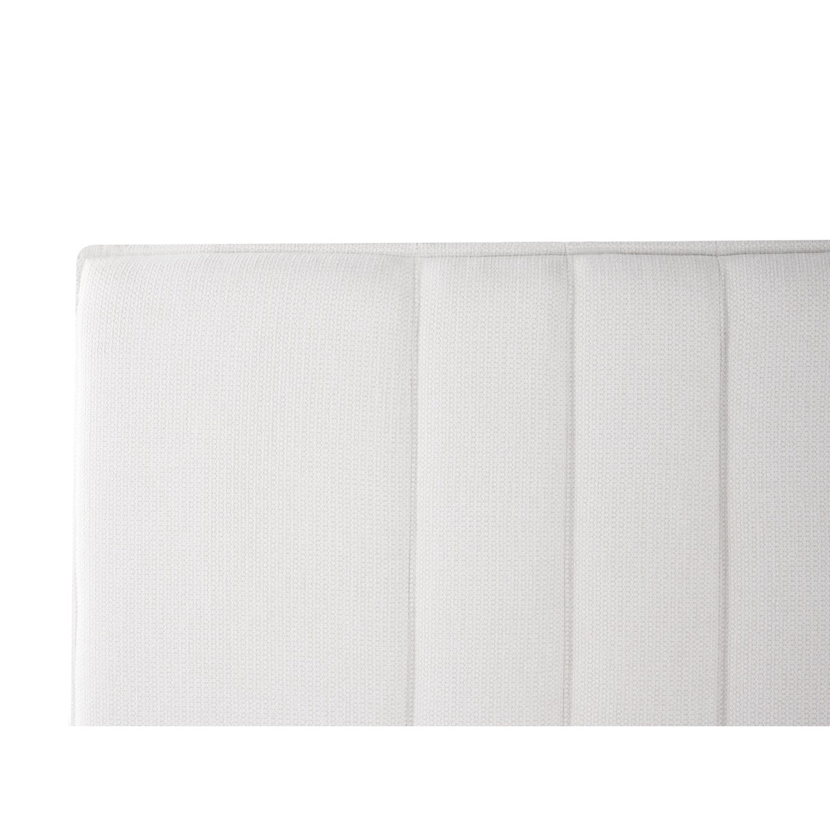 Łóżko z pojemnikiem TARASCON 180 x 200 cm Jasnobeżowy