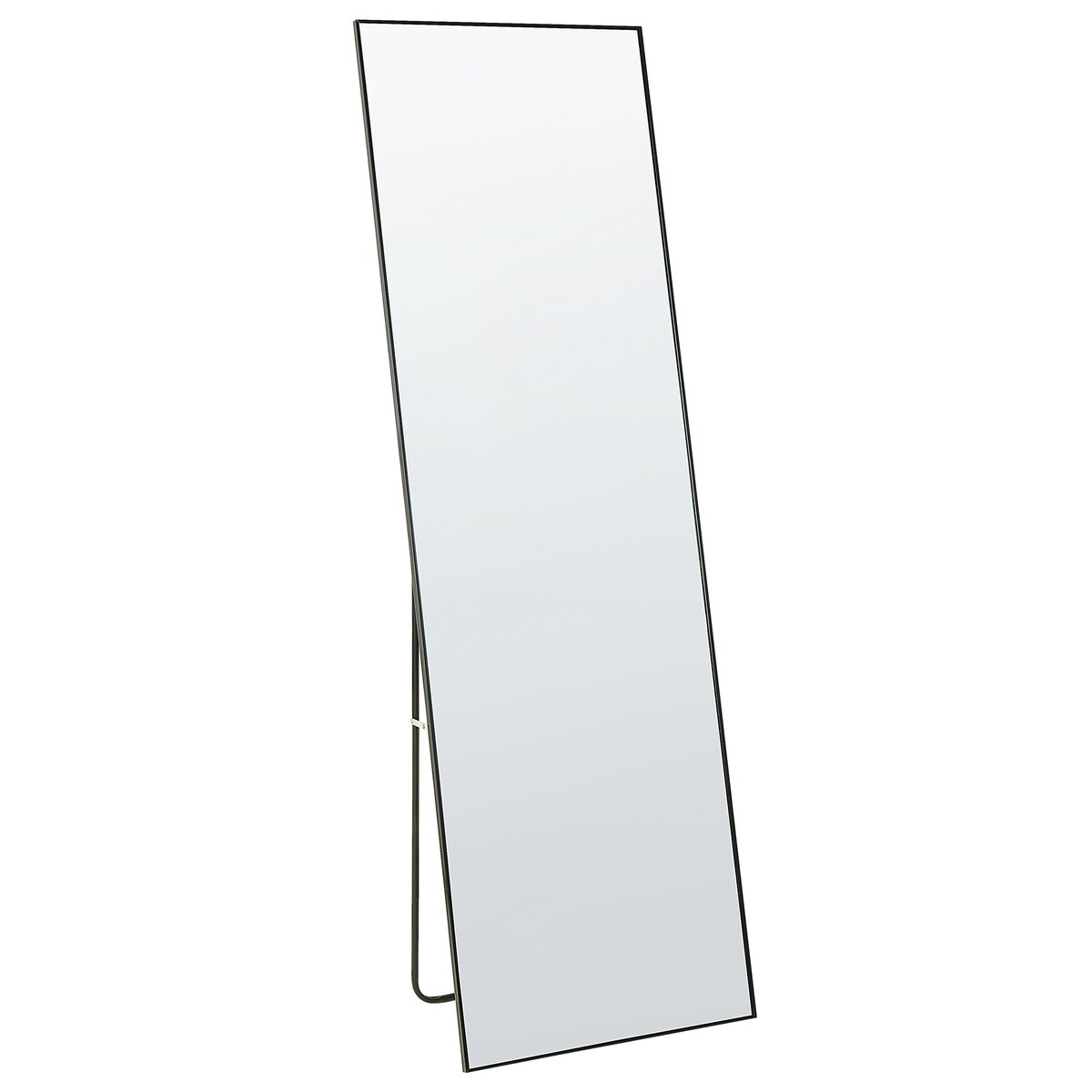 Lustro stojące BEAUVAIS 156 cm Metal Czarny