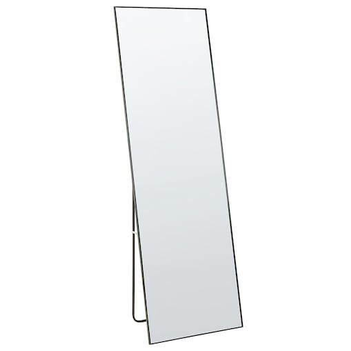 Lustro stojące BEAUVAIS 156 cm Metal Czarny