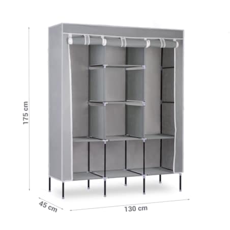 Szafa tekstylna garderoba materiałowa Massido 680101