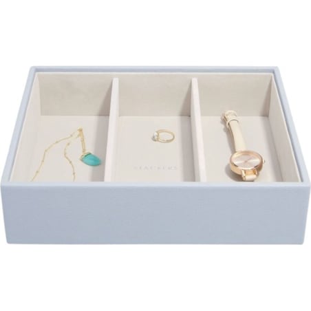 Szkatułka na biżuterię Stackers 3 komorowa classic lawendowa