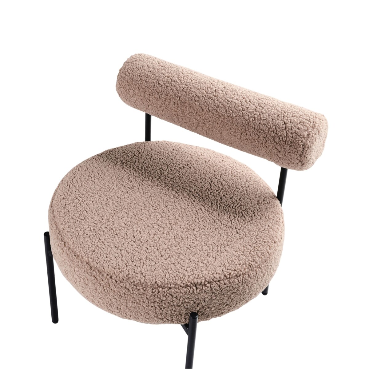 Fotel ALPHA Boucle Beżowoszary