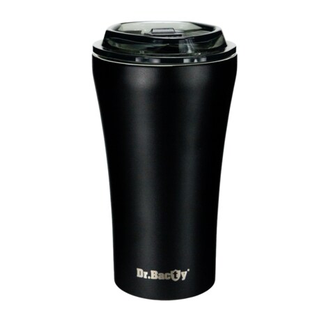 Kubek termiczny na kawę Dr.Bacty Apollo 2.0 - Eliksir cierpliwości - 360 ml - Black Matt