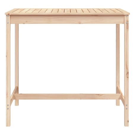 vidaXL Stolik ogrodowy, 121x82,5x110 cm, lite drewno sosnowe