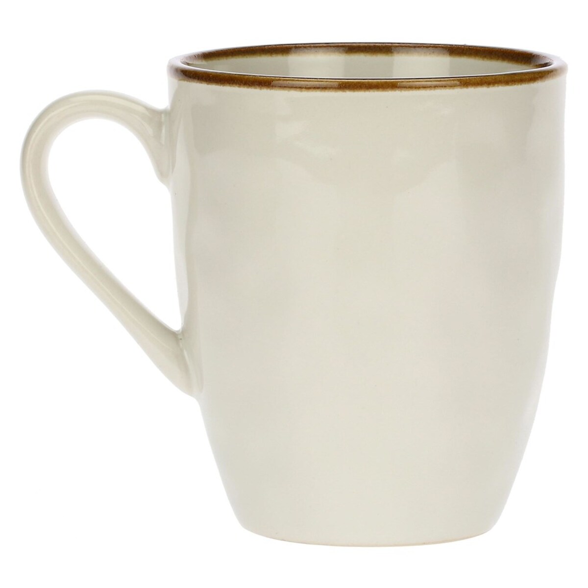 Zestaw 4 kubków z uchwytem Concerto Avorio - Kość słoniowa, 430 ml