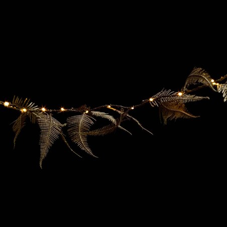 Girlanda świetlna wewnętrzna z roślinnym motywem, 25 LED