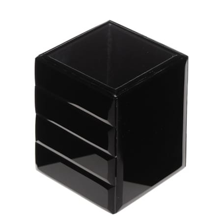 Stojak na szczoteczki Nero 9x9x11 cm