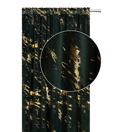 Zasłona welurowa Marmur 140x270 cm