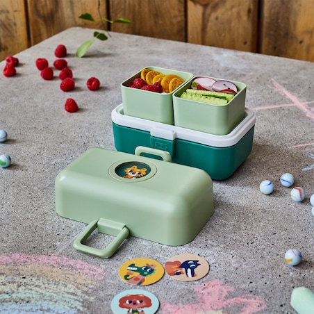 Lunchbox dziecięcy Green Forest Tresor, 800 ml, Monbento