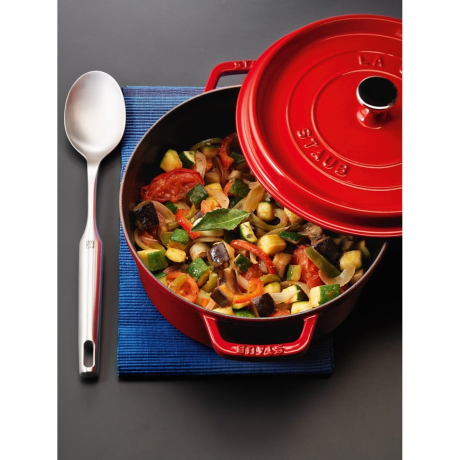 Garnek żeliwny okrągły Staub - 6.7 ltr, Czerwony