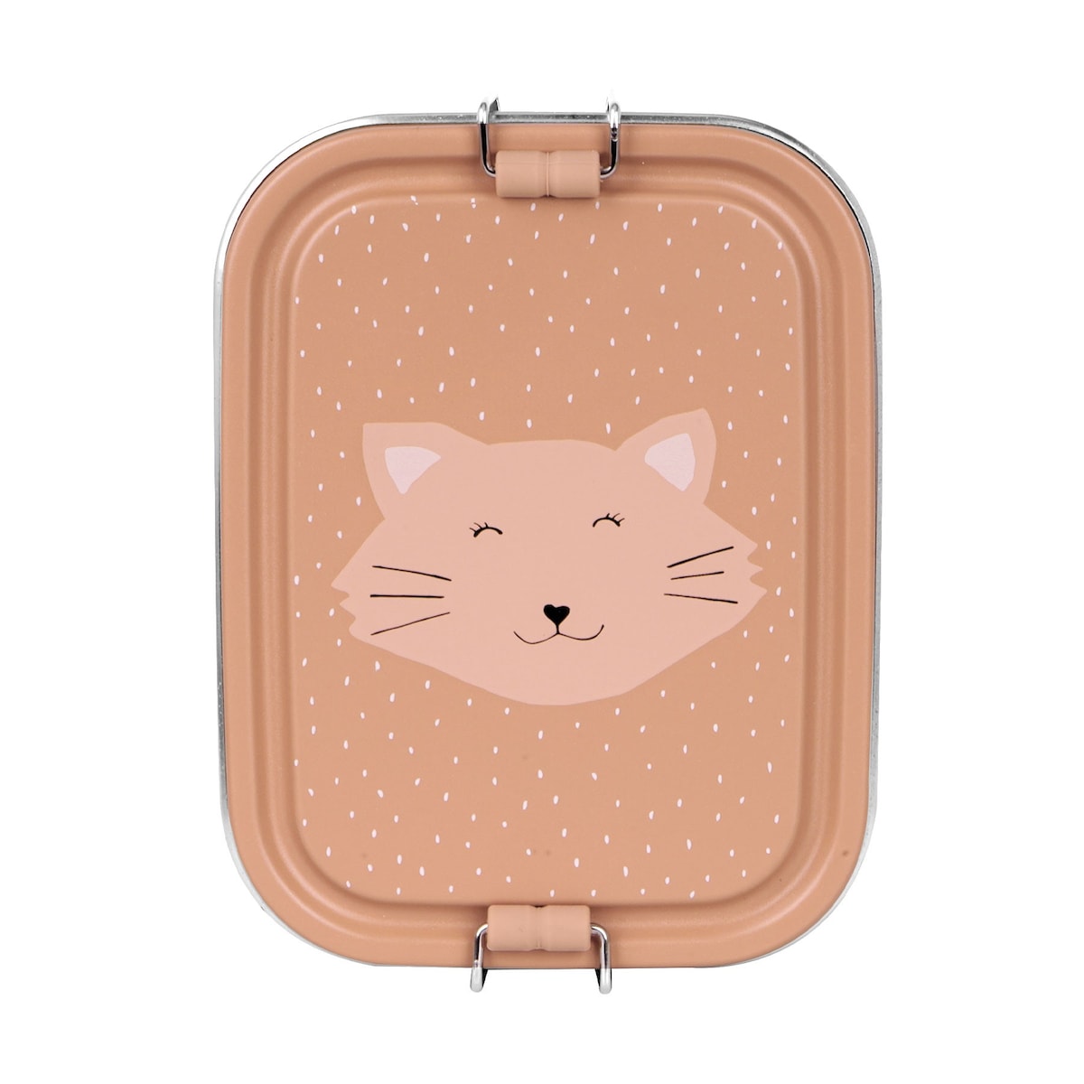 Mały stalowy lunch box - Kot Trixie Baby