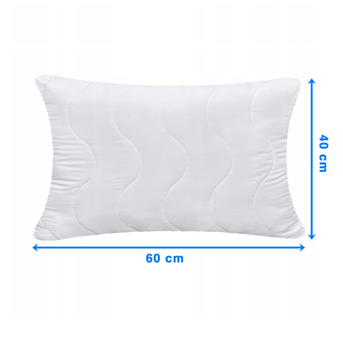 Poduszka Do Spania 40X60 Pikowana Antyalergiczna Mikrofibra Oddychająca