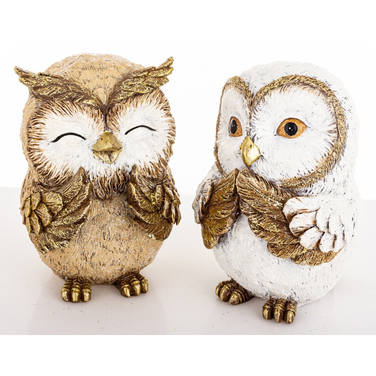 Dekoracja - figurki sówki 2 szt. 314x10x211 cm OWLS-2