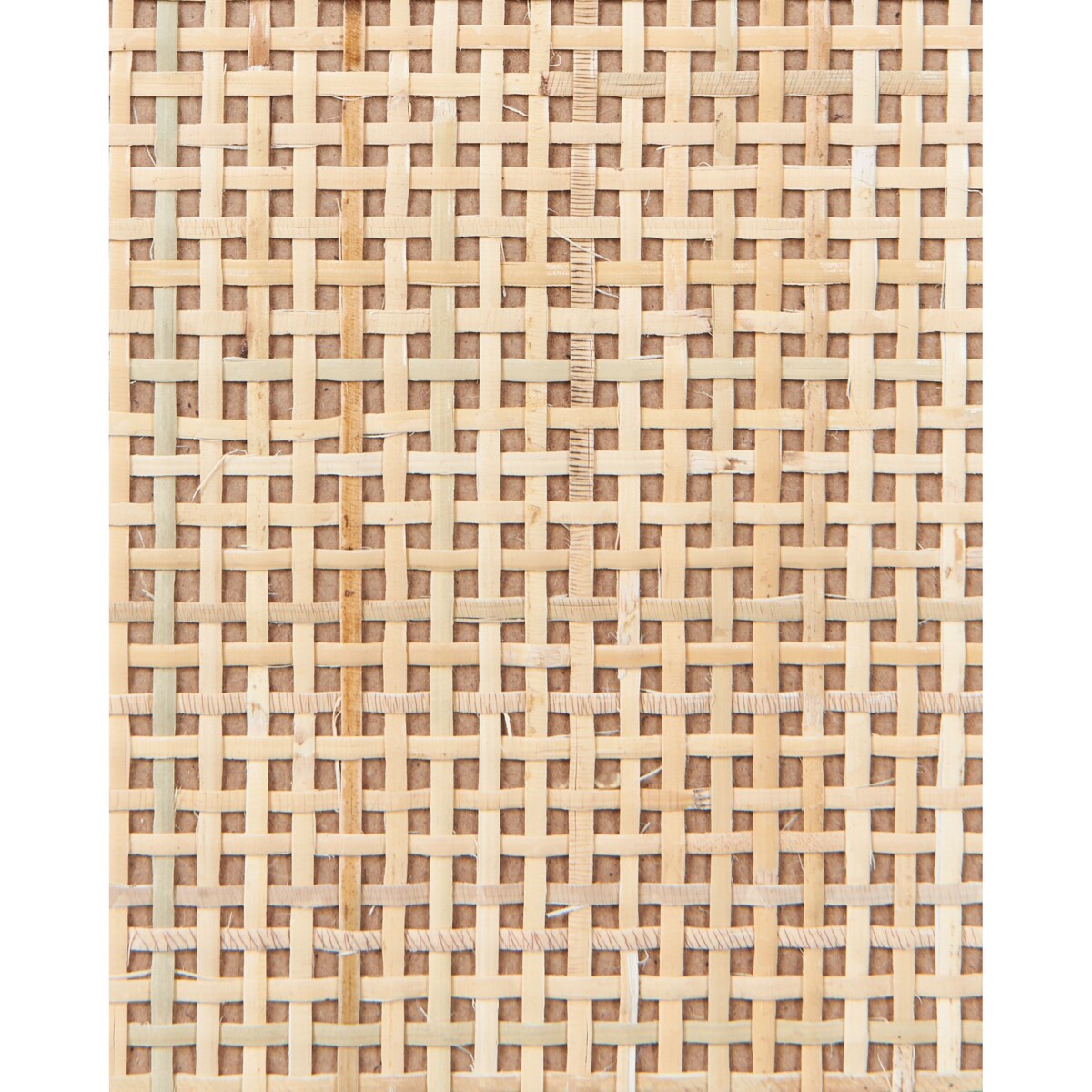 Szafka dwudrzwiowa fronty rattanowe jasne drewno PAGET