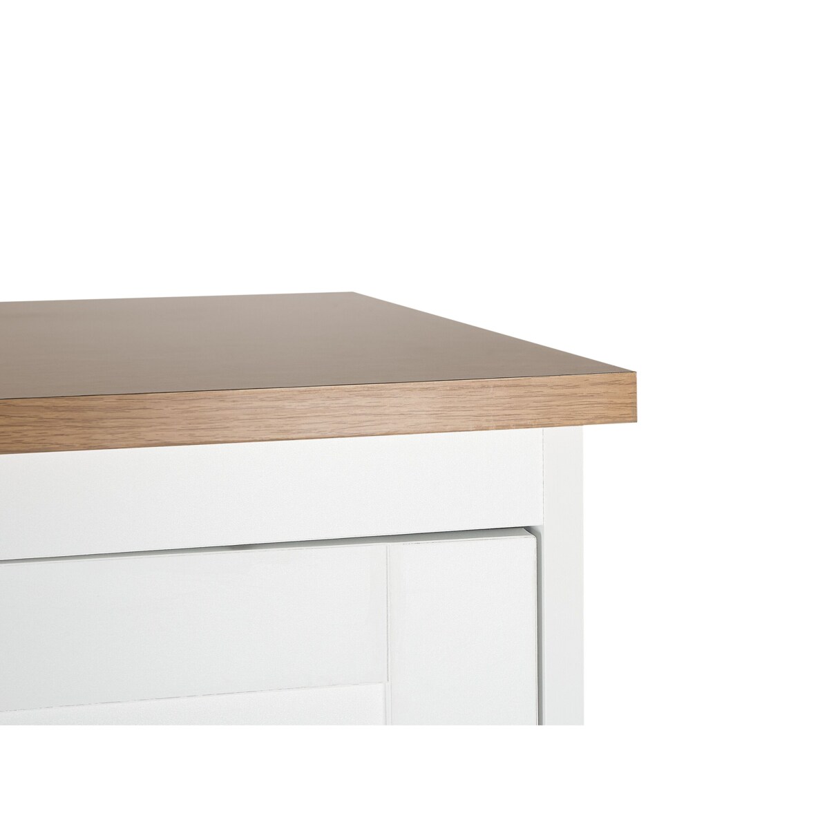 Szafa dwudrzwiowa biała SELLIN