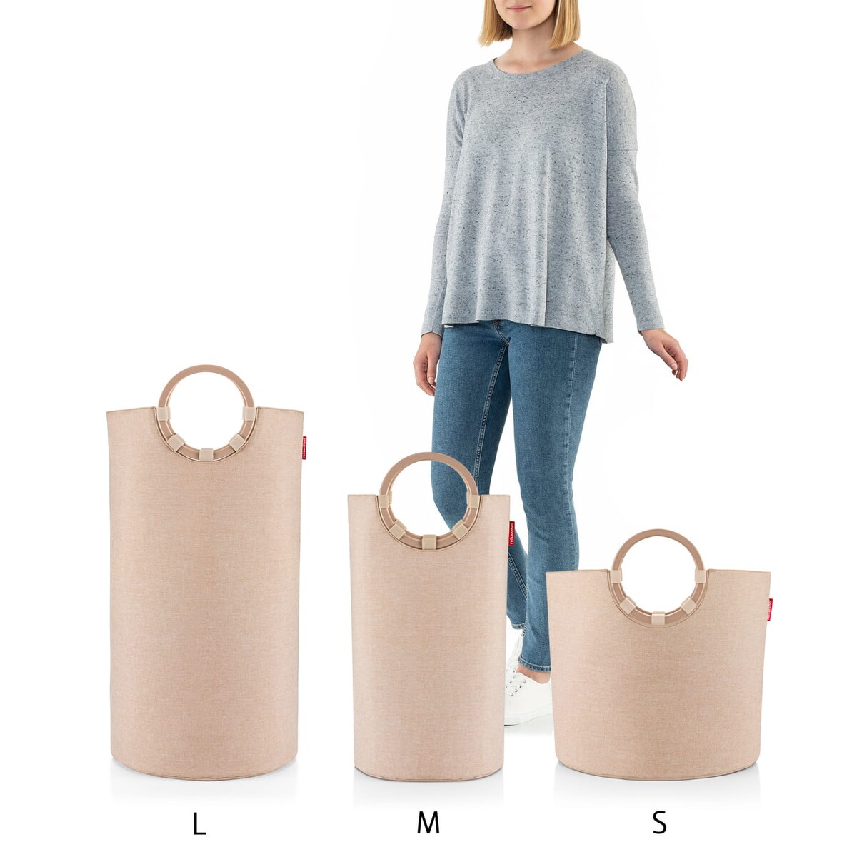 Kosz LOOPHOME S FRAME, twist coffee