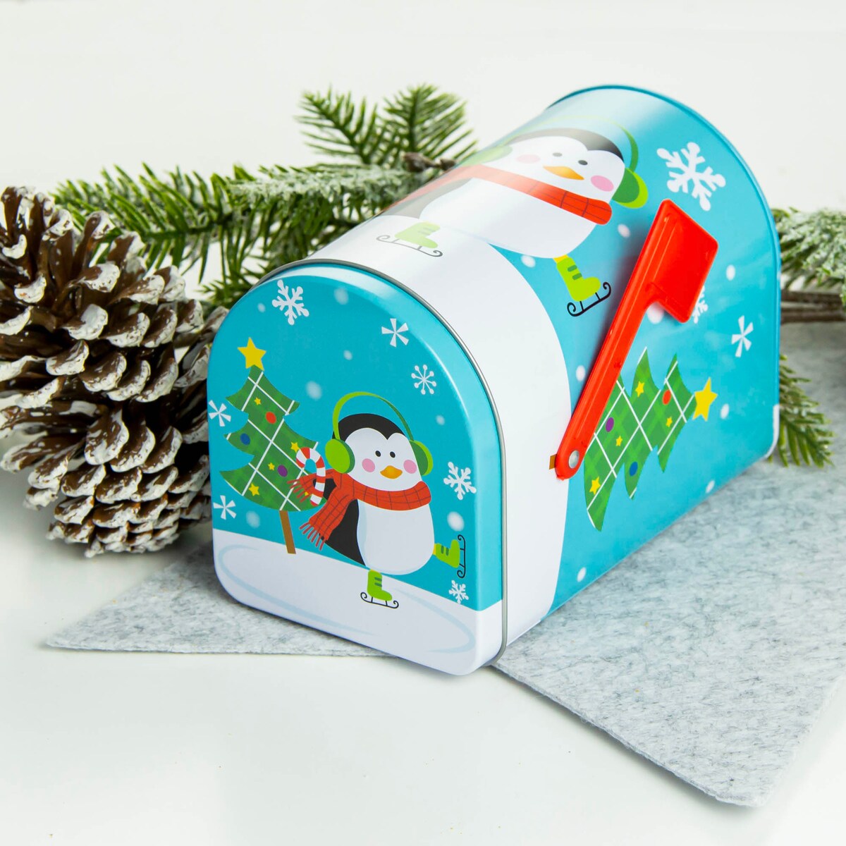 Puszka Na Ciastka Pierniki Pojemnik Skrzynka Zestaw