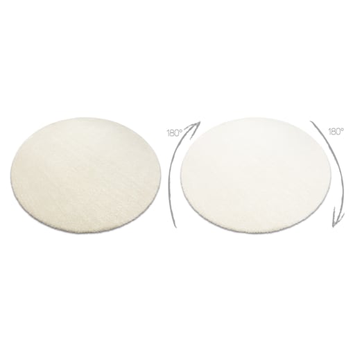 Nowoczesny dywan do prania LATIO 71351056 koło 80 cm