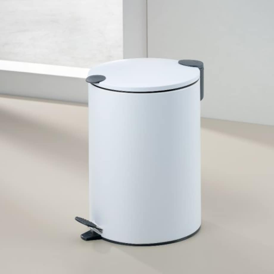 Kosz na śmieci 12 l (biały) Mats Kela
