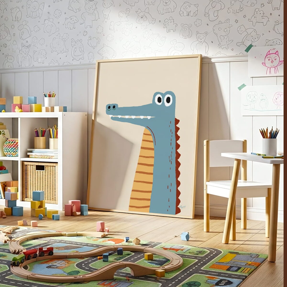 plakat pan krokodyl 70x100