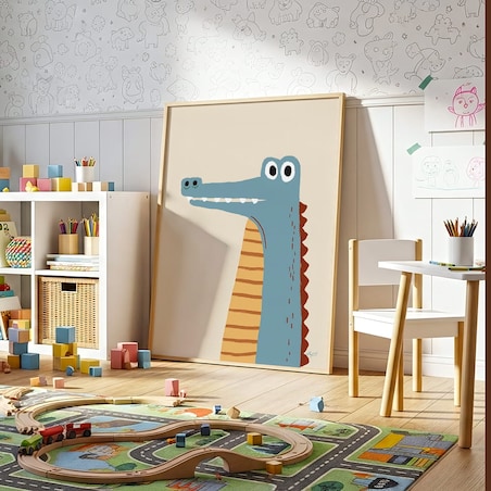 plakat pan krokodyl 70x100