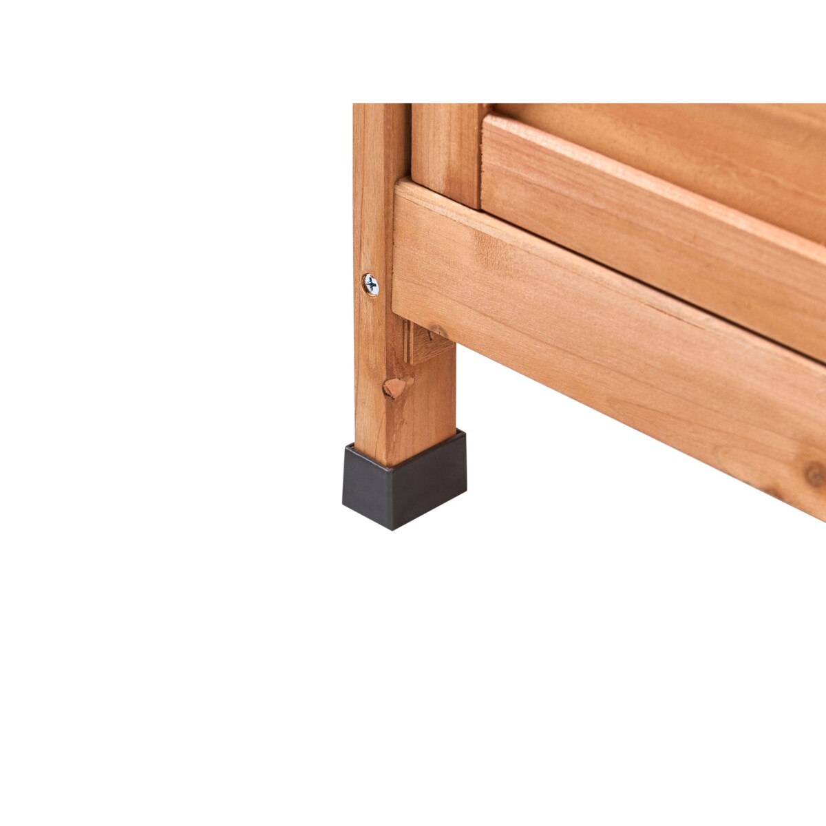 Stół ogrodniczy MELDOLA Drewno jodłowe 113 cm 48 cm Jasnobrązowy