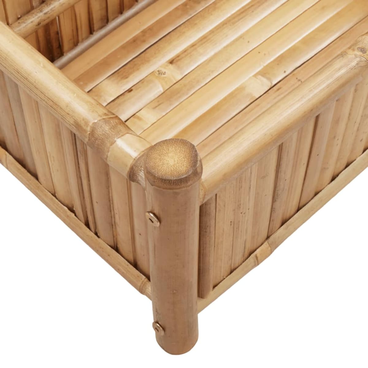 vidaXL Donica, 100x30x25 cm, bambusowa