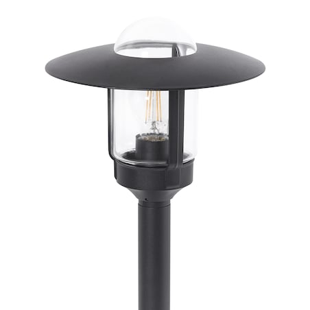 Lampa ogrodowa słupek TIZU Czarny