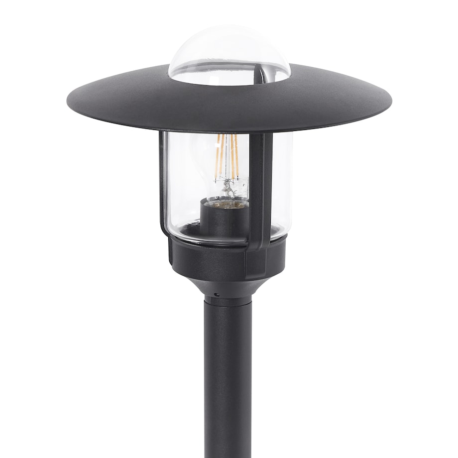 Lampa ogrodowa słupek TIZU Czarny