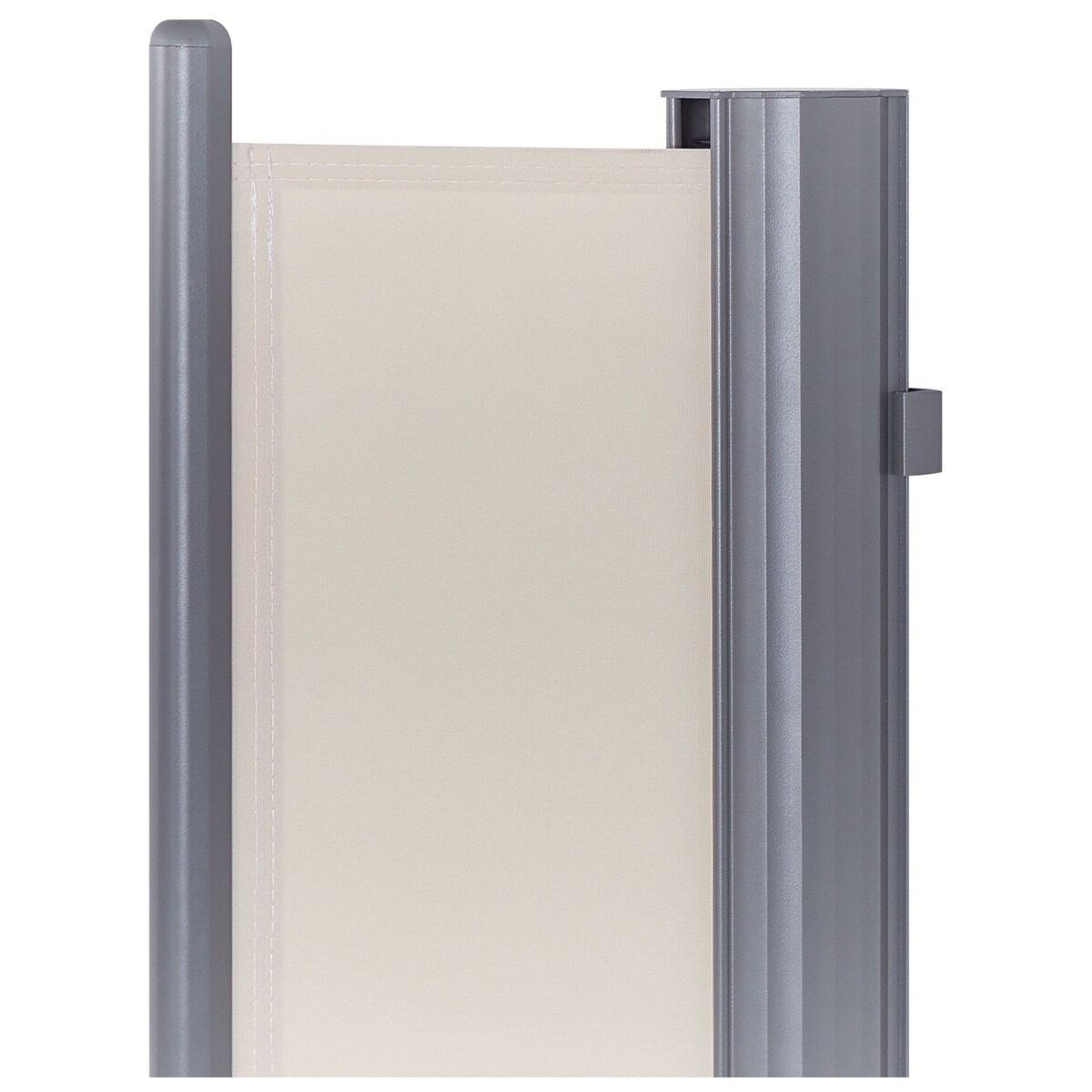 Markiza boczna zwijana 160 x 300 cm beżowa DORIO