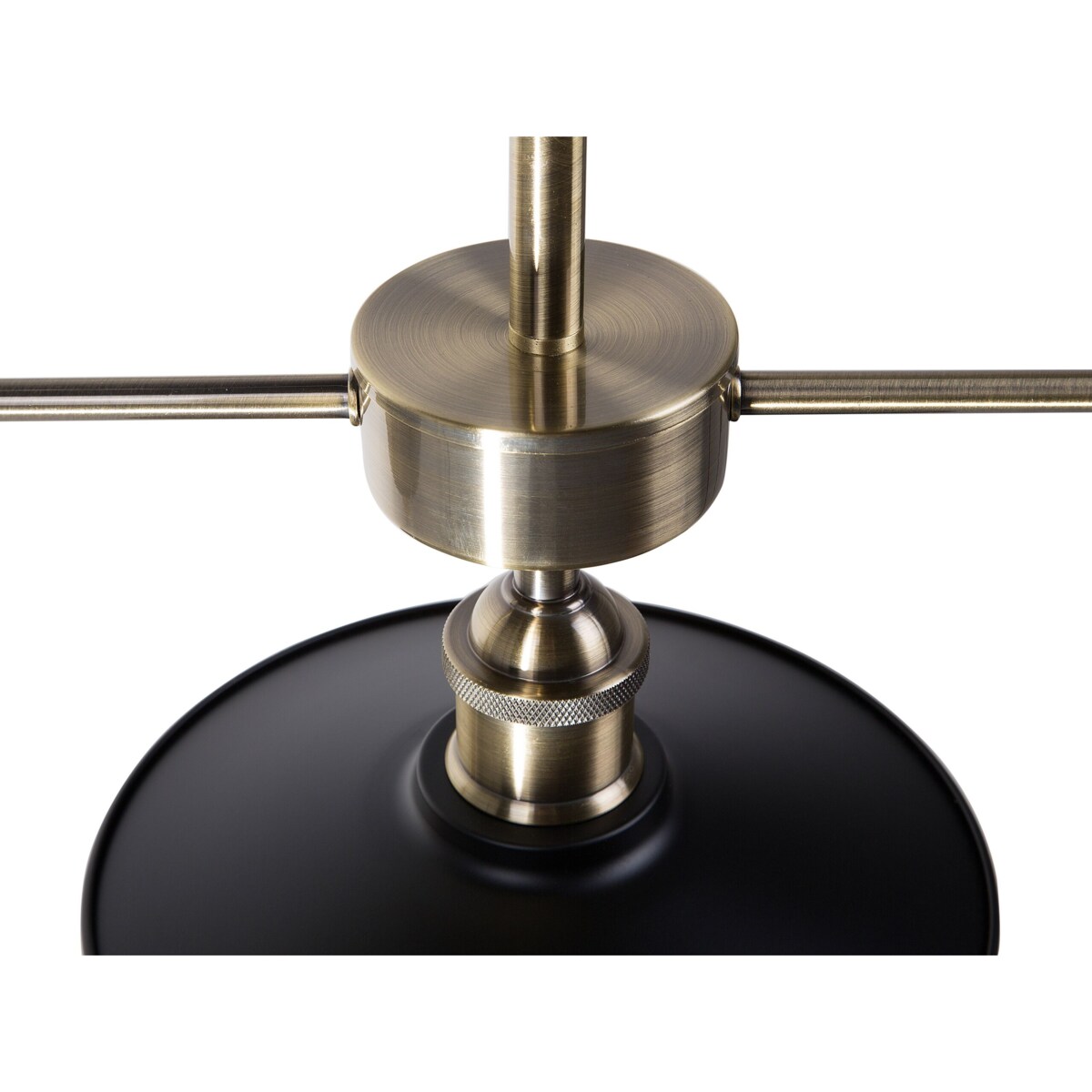 Lampa wisząca 3-punktowa metalowa czarna MONTONE