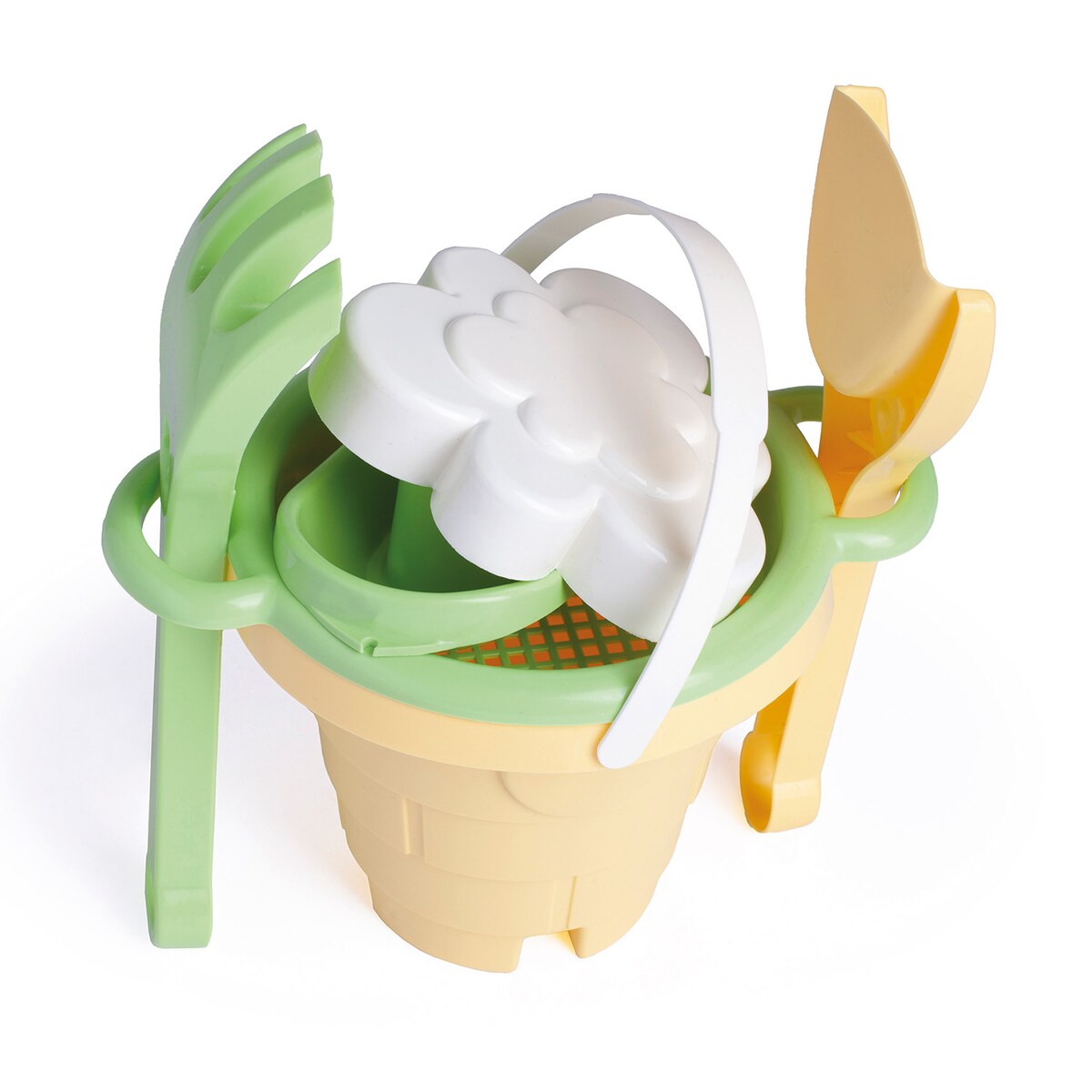 Słoneczny Poranek Zamek zestaw do piasku 6 el.