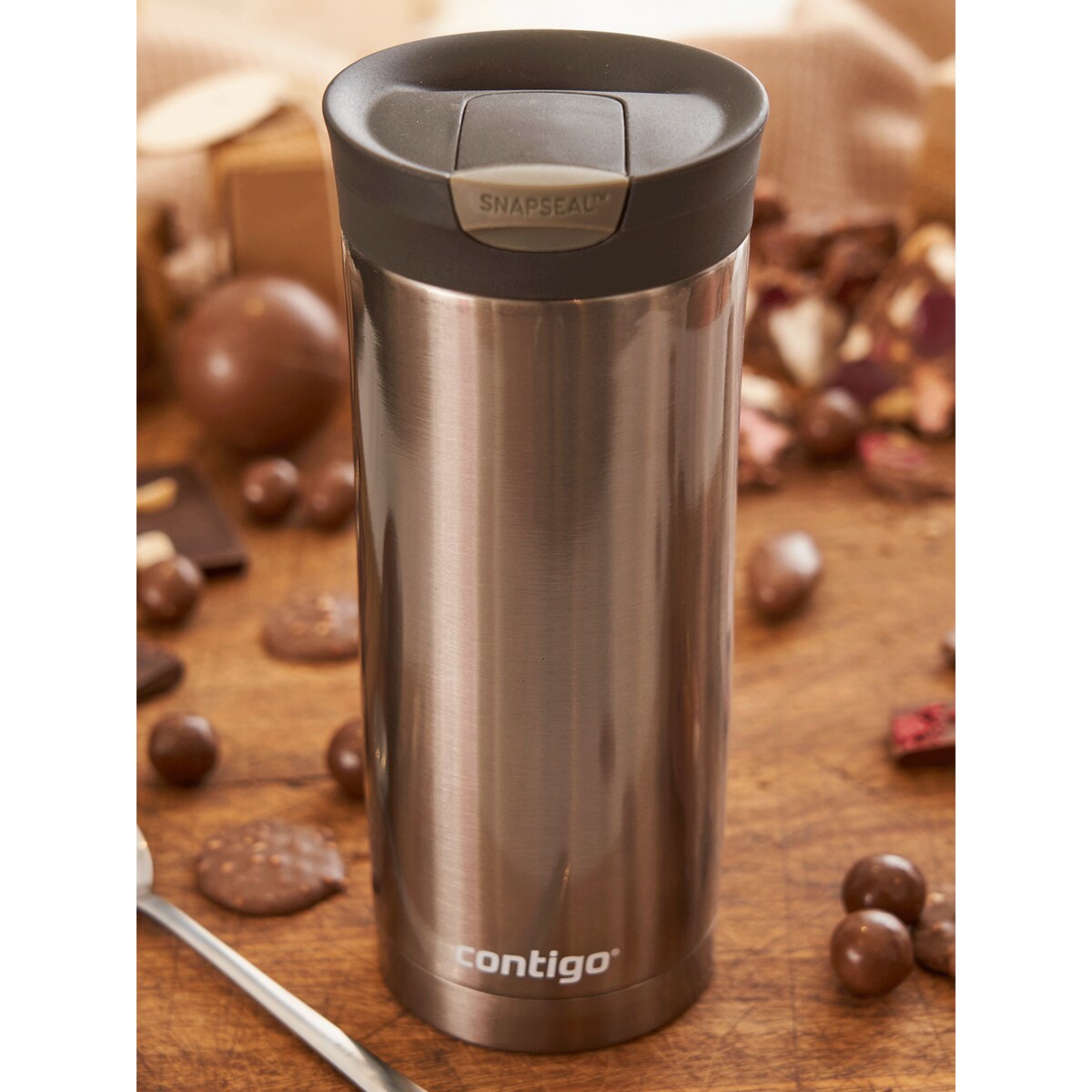Kubek termiczny na kawę Contigo Huron 470ml - Gunmetal