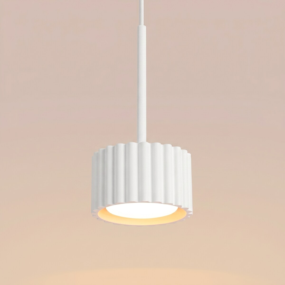 Lampa wisząca AURA 1 biała Gx53