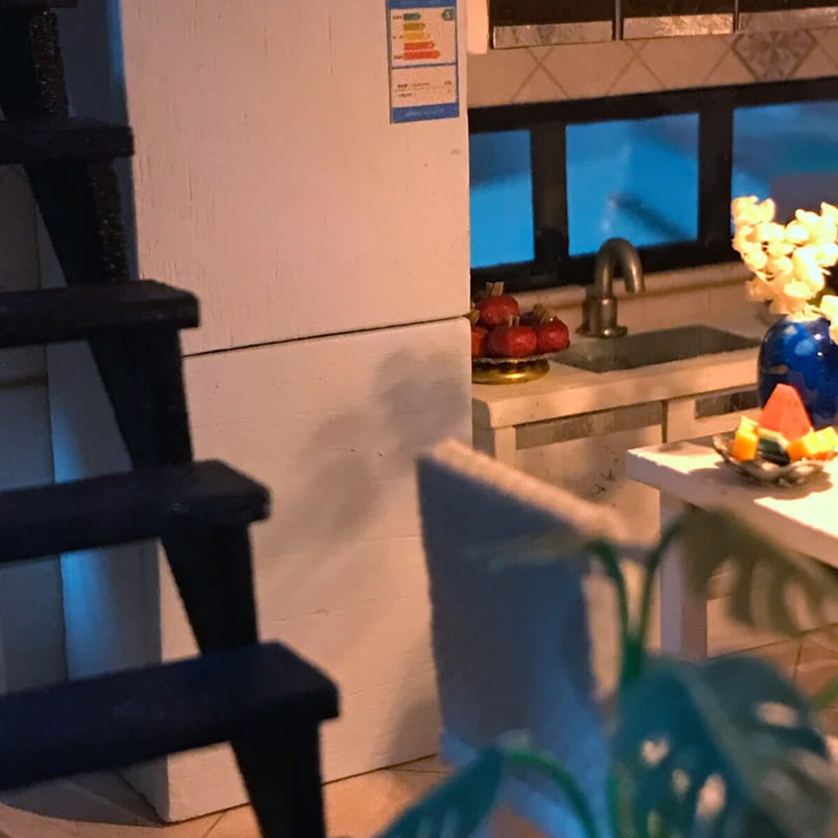 Miniaturowy domek - Nowoczesny Singapur