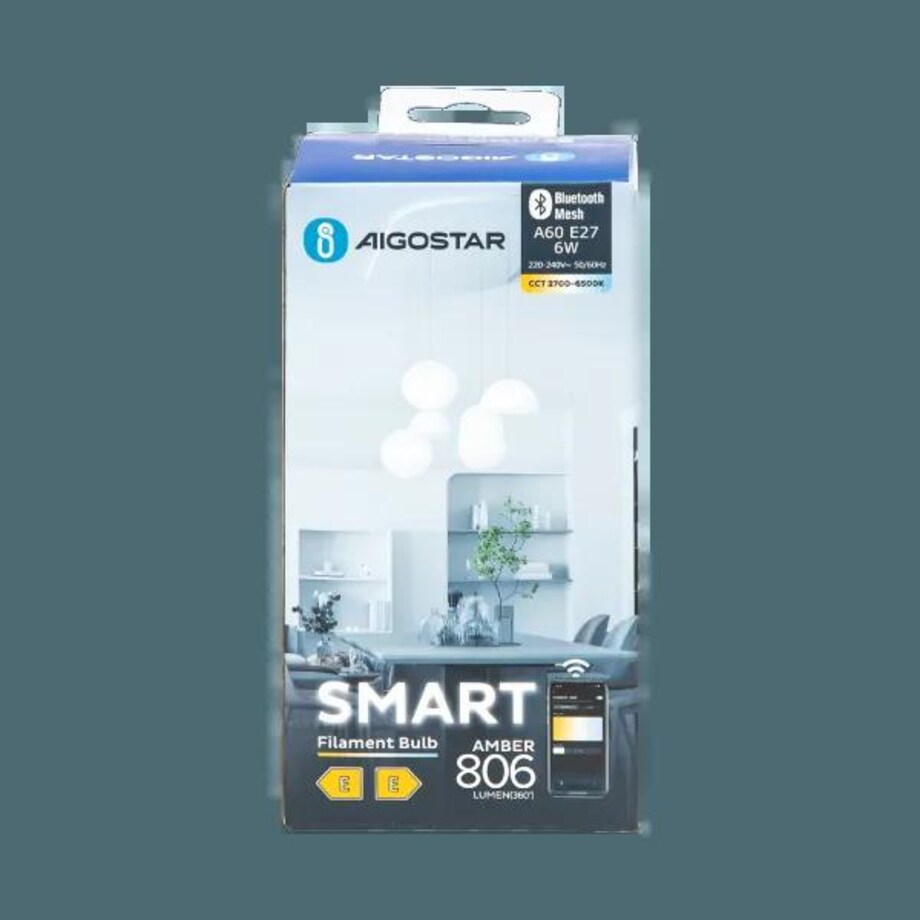 inteligentna żarówka bluetooth mesh a60 6w cct