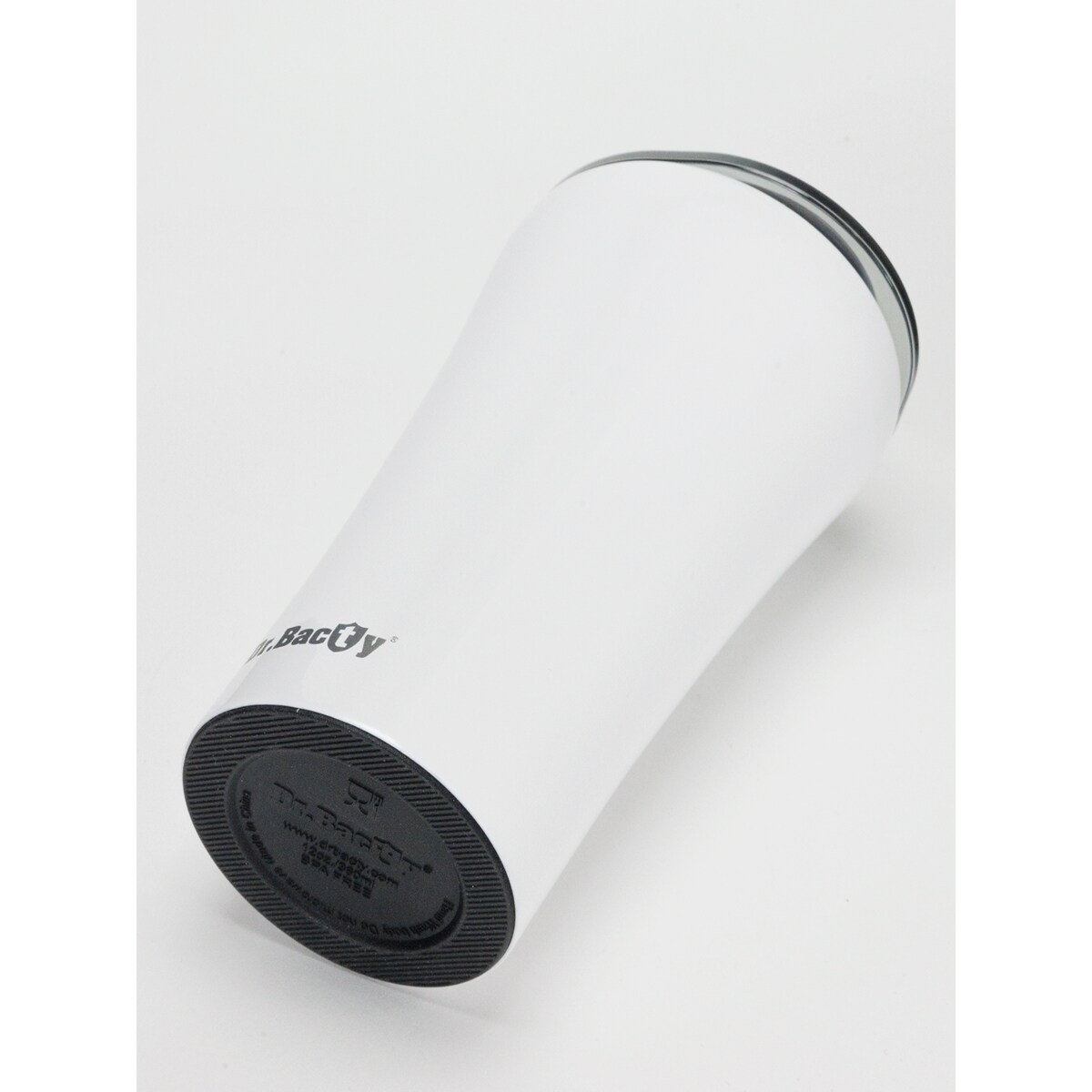 Kubek termiczny na kawę Dr.Bacty Apollo 2.0 - Eliksir cierpliwości - 360 ml - Glossy White