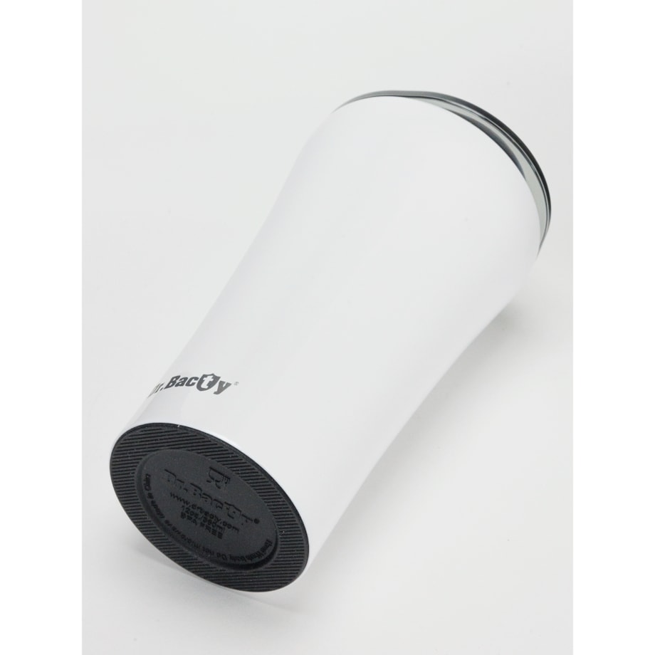 Kubek termiczny na kawę Dr.Bacty Apollo 2.0 - Eliksir cierpliwości - 360 ml - Glossy White