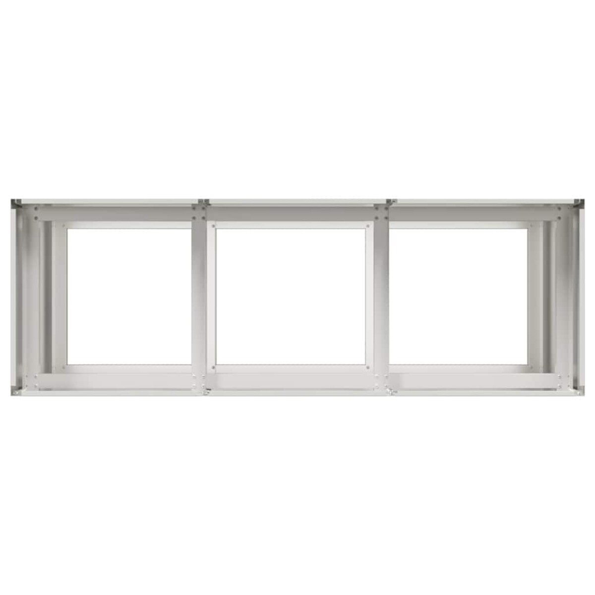 vidaXL Doniczka 120x40x80 cm Stal nierdzewna