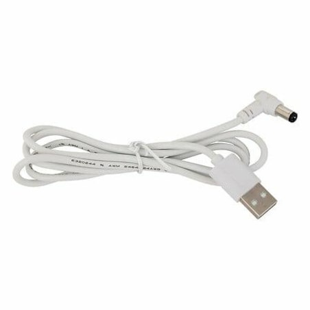 LAMPKA ZEWNĘTRZNA Kiara biała na baterie z rączką nowoczesna