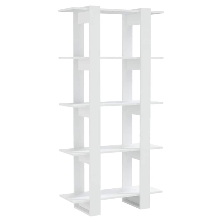 vidaXL Regał na książki/przegroda, biały, 80x30x160 cm